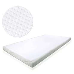 Giselle Bedding COOL GEL Memory Foam Mattress Topper BAMBOO Cover Double 8CM Mat -Best Bedding Store MATTRESS TOP C GEL 8 D 04