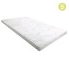 Giselle Bedding COOL GEL Memory Foam Mattress Topper BAMBOO Cover Single 8CM Mat