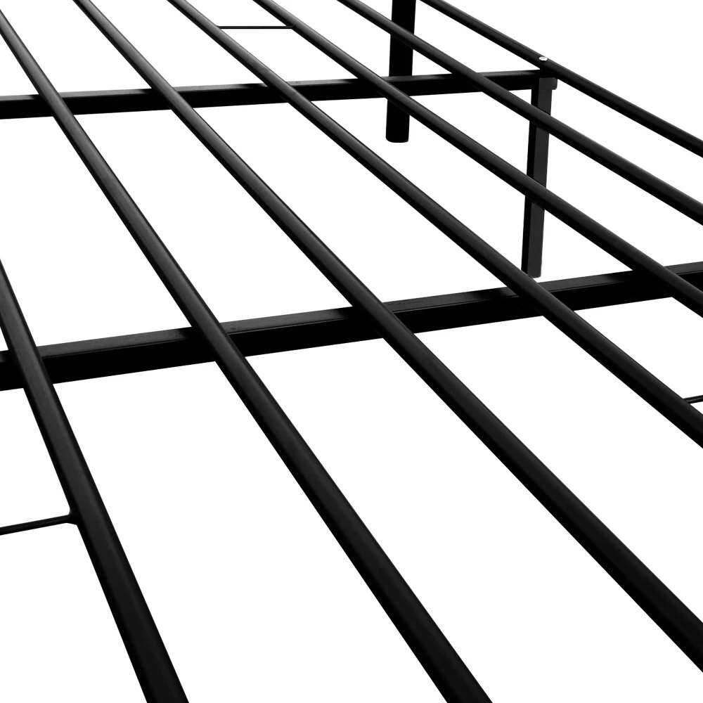 Artiss Metal King Bed Frame - Black 7 Artiss Metal King Bed Frame - Black - Image 5