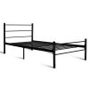 Artiss Metal King Single Bed Frame - Black -Best Bedding Store MBED B 07KS BK 00
