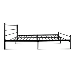 Artiss Metal Queen Bed Frame - Black -Best Bedding Store MBED B 07Q BK 03