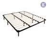 Artiss King Size Metal Bed Base - Black -Best Bedding Store MBED B 620K BK 00