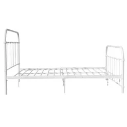 Artiss Double Size Metal Bed Frame - White -Best Bedding Store MBED B N01D WH 02