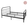Artiss Queen Size Metal Bed Frame - Black -Best Bedding Store MBED B N02Q BK 00