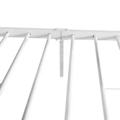 Artiss Queen Size Metal Bed Frame - White -Best Bedding Store MBED B N02Q WH 03