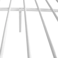Artiss Queen Size Metal Bed Frame - White -Best Bedding Store MBED B N02Q WH 04