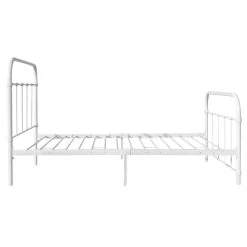 Artiss Metal Single Bed Frame - White -Best Bedding Store MBED B N04S WH 02