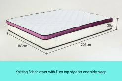 Laura Hill Memory Foam Cool Gel Infused King Mattress -Best Bedding Store MTS GEL KSG T30 f 1