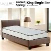 Laura Hill Pocket Spring Mattress - King Single -Best Bedding Store MTS KNG T21 cg