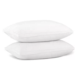 Giselle Bedding Duck Feather Down Twin Pack Pillow -Best Bedding Store PILLOW DFD WALLX2 04