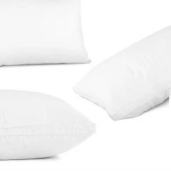 Giselle Bedding Duck Feather Down Twin Pack Pillow -Best Bedding Store PILLOW DFD WALLX2 06