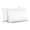 Giselle Bedding Goose Feather Down Twin Pack Pillow -Best Bedding Store PILLOW GOOSE WALLX2 00