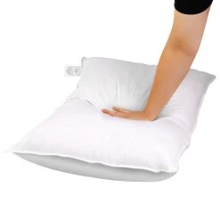 Giselle Bedding Set Of 2 Goose Feather And Down Pillow - White -Best Bedding Store PILLOW GOOSE X2 05
