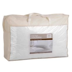 Giselle Bedding Set Of 2 Goose Feather And Down Pillow - White -Best Bedding Store PILLOW GOOSE X2 07