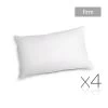 Giselle Bedding Set Of 4 Firm Cotton Pillows 2 Giselle Bedding Set Of 4 Firm Cotton Pillows -Best Bedding Store PILLOW MICRO 4F 00