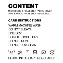 Giselle Bedding King Size 700GSM Bamboo Microfibre Quilt -Best Bedding Store QUILT BAM 700 K 06