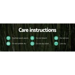 Giselle Bedding Microfiber Microfibre Bamboo Quilt Duvet Cover Doona Winter Super King -Best Bedding Store QUILT BAM 800 SK 06