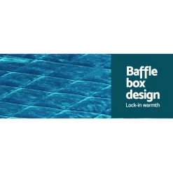 Giselle Bedding Faux Mink Quilt Comforter Winter Weighted Throw Blanket Teal King -Best Bedding Store QUILT FM TEAL K 04 1