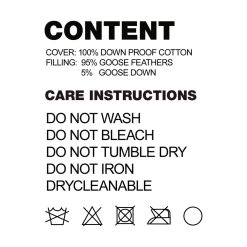 Giselle Bedding Single Size Goose Down Quilt 21 Giselle Bedding Single Size Goose Down Quilt -Best Bedding Store QUILT GOOSE 700 S 08