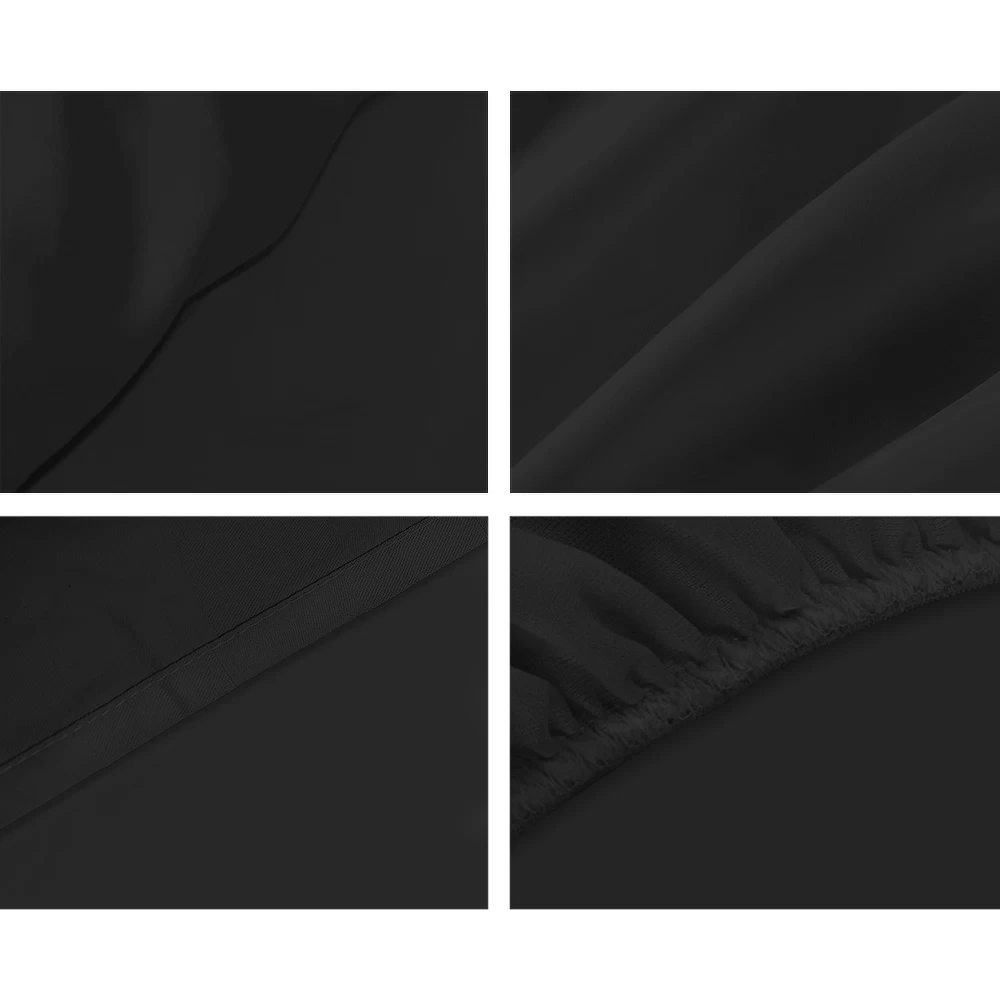 Giselle Bedding King Size 1000TC Bedsheet Set - Black 6 Giselle Bedding King Size 1000TC Bedsheet Set - Black - Image 4