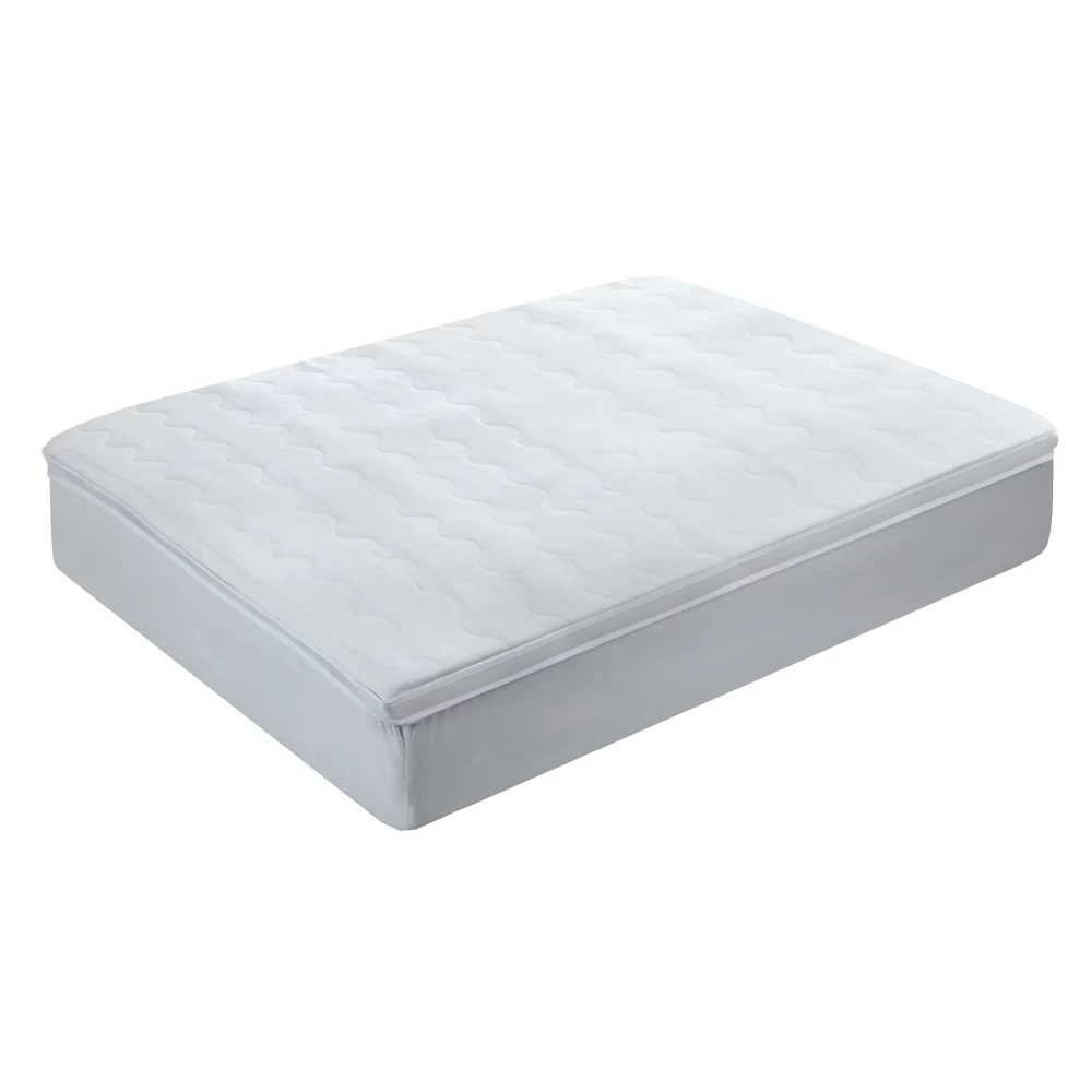 Giselle Bedding 1000GSM Mesh Pillowtop Mattress Topper Protector Cover Single 3 Giselle Bedding 1000GSM Mesh Pillowtop Mattress Topper Protector Cover Single