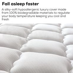 Kingston Slumber Mattress SINGLE Size Bed Euro Top Pocket Spring Bedding Firm Foam 34CM 16 Kingston Slumber Mattress SINGLE Size Bed Euro Top Pocket Spring Bedding Firm Foam 34CM -Best Bedding Store V219 FURBEDKNGA2SG FURBEDKNGA2SG 05