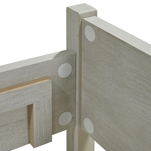 Cielo Bedframe Queen Size White Ash 5 Cielo Bedframe Queen Size White Ash - Image 3