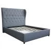 Paris Bedframe Queen Size Grey Colour