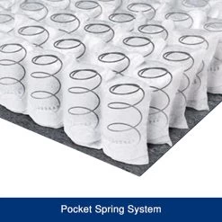 King Mattress In Gel Memory Foam 6 Zone Pocket Coil Soft Firm Bed 30cm Thick 14 King Mattress In Gel Memory Foam 6 Zone Pocket Coil Soft Firm Bed 30cm Thick -Best Bedding Store V43 MAT DROM K 07 1