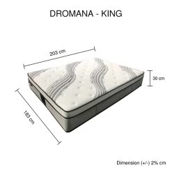 King Mattress In Gel Memory Foam 6 Zone Pocket Coil Soft Firm Bed 30cm Thick 15 King Mattress In Gel Memory Foam 6 Zone Pocket Coil Soft Firm Bed 30cm Thick -Best Bedding Store V43 MAT DROM K Infographic 1