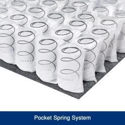 Queen Mattress In Gel Memory Foam 6 Zone Pocket Coil Soft Firm Bed 30cm Thick -Best Bedding Store V43 MAT DROM Q MAT DROM K 07 1