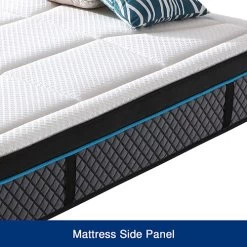 Queen Mattress In Coolmax Memory Foam 6 Zone Pocket Coil Soft Firmness -Best Bedding Store V43 MAT FUL Q 03 4 19