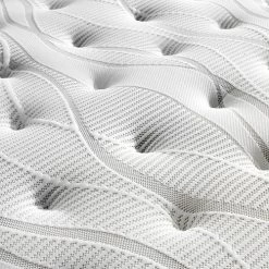 Mattress Euro Top Double Size Pocket Spring Coil With Knitted Fabric Medium Firm 34cm Thick -Best Bedding Store V43 MAT PET D 04 2 37