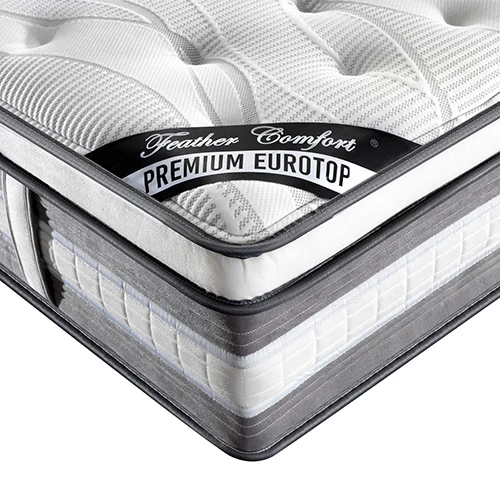 Mattress Euro Top Queen Size Pocket Spring Coil With Knitted Fabric Medium Firm 34cm Thick 7 Mattress Euro Top Queen Size Pocket Spring Coil With Knitted Fabric Medium Firm 34cm Thick - Image 5