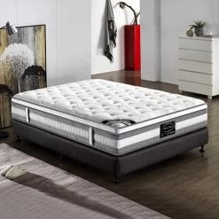 Premium Eurotop Mattress 34cm High Pocket Spring Single Size -Best Bedding Store V43 MAT PET S 02 1 6