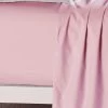 King Single Size Pink Color Fitted Sheet -Best Bedding Store V62 DS FITSOFTM PNK KS 01