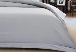 Queen Size 500TC Cotton Sateen Quilt Cover Set (Silver Color) -Best Bedding Store V62 DS QCS500LXC SIL Q 02 1