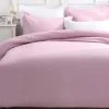 Super King Size Pink Color Quilt Cover Set (3PCS) 1 Super King Size Pink Color Quilt Cover Set (3PCS) -Best Bedding Store V62 DS QCSSOFTM PNK SK 01 2