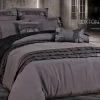 Queen Size 3pcs Stone Grey Pintuck Quilt Cover Set -Best Bedding Store V62 DS S00015Q 01