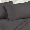Queen Size 1000TC Cotton Rich Sheet Set (Charcoal Color) -Best Bedding Store V62 DS SHEARD1000 CHA Q 01
