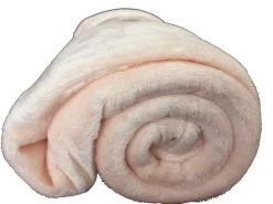 Ultra-Soft Throw Rug (Blush Color)