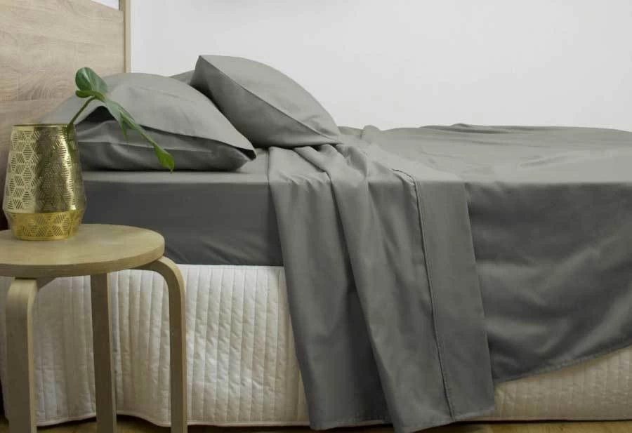 Super King Size 3000TC Cotton Rich Sheet Set (Charcoal Color) 3 Super King Size 3000TC Cotton Rich Sheet Set (Charcoal Color)