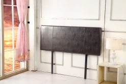 PU Leather Queen Bed Headboard Bedhead - Brown -Best Bedding Store V63 768135 02 7