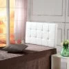 PU Leather Single Bed Deluxe Headboard Bedhead - White 2 PU Leather Single Bed Deluxe Headboard Bedhead - White -Best Bedding Store V63 768205 01 7