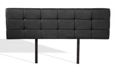 PU Leather Queen Bed Deluxe Headboard Bedhead - Black -Best Bedding Store V63 768245 03 7