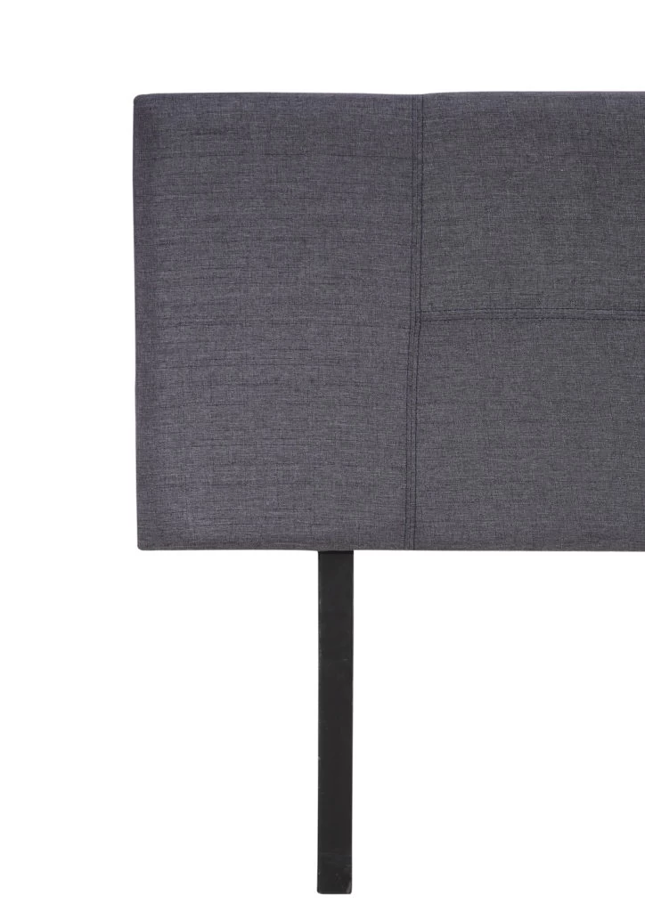 Linen Fabric Queen Bed Headboard Bedhead - Grey 5 Linen Fabric Queen Bed Headboard Bedhead - Grey - Image 3