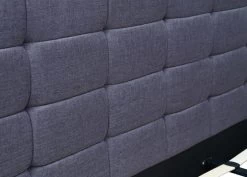 Linen Fabric King Deluxe Bed Frame Grey -Best Bedding Store V63 802217 03 7