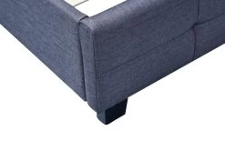 Linen Fabric King Deluxe Bed Frame Grey -Best Bedding Store V63 802217 04 7