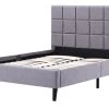 Double Linen Fabric Deluxe Bed Frame Grey -Best Bedding Store V63 820333 01 7