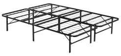 Queen Folding Metal Bed Frame Storage Platform Mattress Base -Best Bedding Store V63 821961 01 2 1